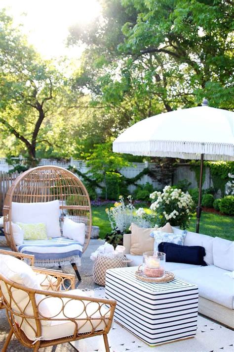 Outdoor decorating Ideas: My Summer Porch and Patio - Modern Glam | 1000 in 2020 | Patio decor ...