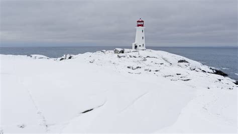 Peggy's Cove lighthouse in winter | Paul Bentzen | Flickr