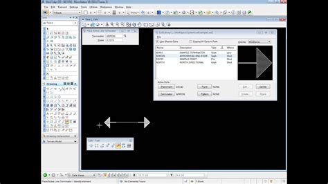 Intermediate Bentley Microstation V8i Tutorial | Other Cell Placement Tools - YouTube