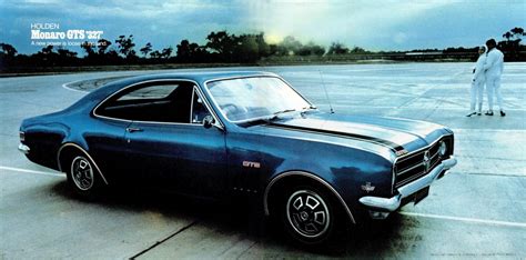 Original 1968 Holden Monaro Brochure - (SILODROME)