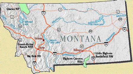 Montana Parks and Recreation Areas