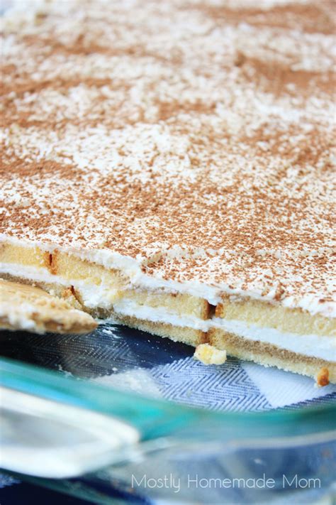 No Bake Tiramisu | Mostly Homemade Mom