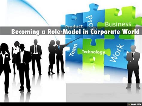 Becoming a Role-Model in Corporate World