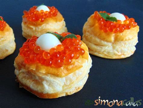 Salmon Caviar and Quail Eggs Appetizer - simonacallas