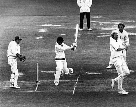 Sunil Gavaskar hits a cracking shot on his way to a century ...