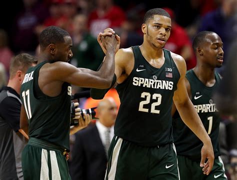 Michigan State Basketball Team Moves to No. 2