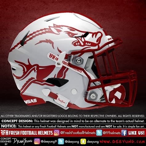 Designer Has Concept Helmets For 43 Of College Football's Top Programs ...