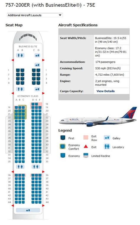 11++ Delta airlines seat options