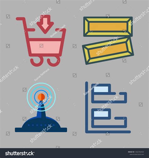 Trade Icon Set Vector Set About Stock Vector (Royalty Free) 1202702503 | Shutterstock