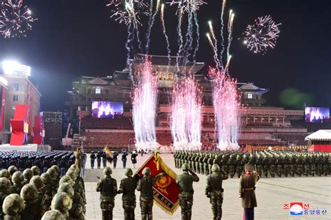 North Korea holds military parade to celebrate Korean People's Army