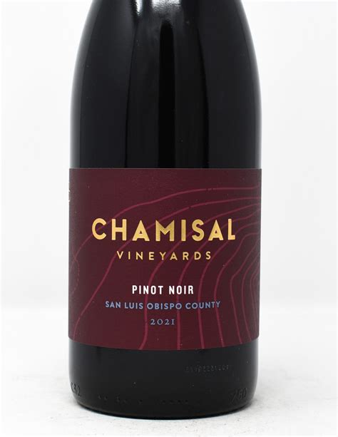 Chamisal Vineyards, Pinot Noir, San Luis Obispo, California 2021 ...