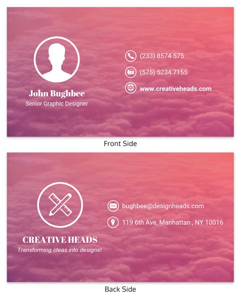 Call Card Templates – KAESG BLOG