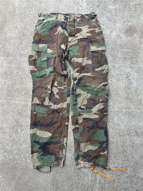 Vintage Vintage ERDL Military camo field pants size 32 | Grailed