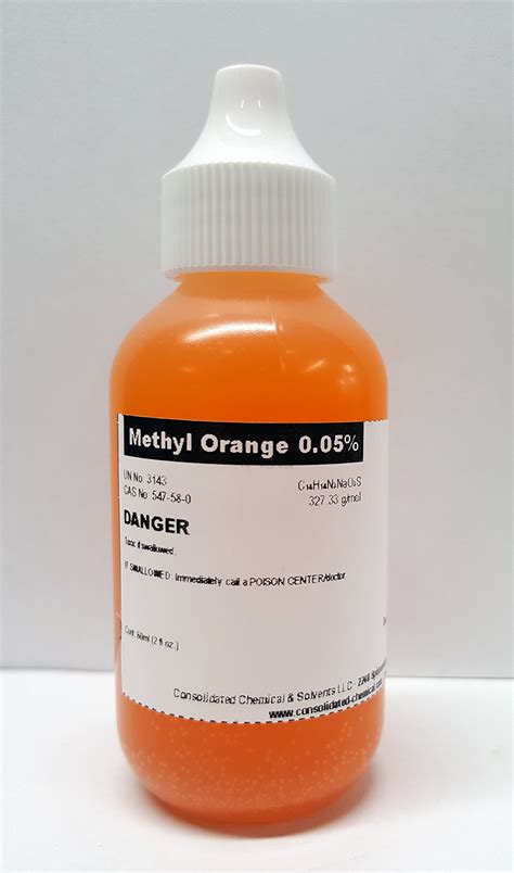 Methyl Orange Bottle