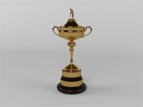 ryder cup trophy 3d model