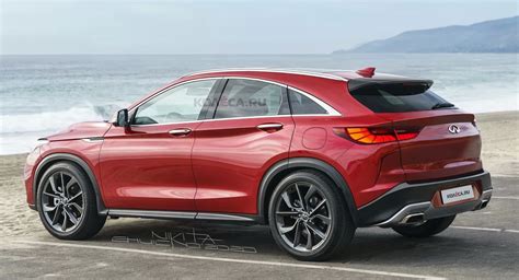 2021 Infiniti QX55 Coupe SUV Render Is Something BMW X4 Buyers Need To ...