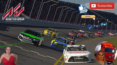 Assetto Corsa Vintage Nascar Series Cars Test Nextel 2013 Nascar Series Race Gameplay ITA - YouTube