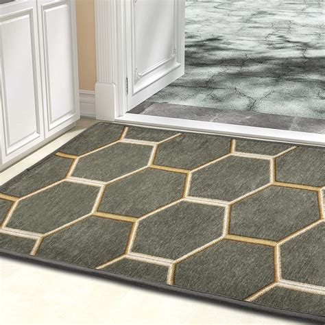 Indoor Doormat 20"x 30"- Absorbent Front Back Door Mat Floor Mats, Rubber Backing Non Slip Door ...