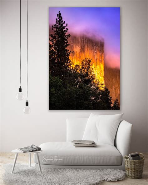 Yosemite Photography California Sunset Photo Yosemite Home - Etsy