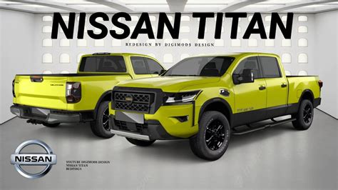 ALL NEW NISSAN TITAN 2024-2025? REDESIGN | Digimods DESIGN | - YouTube