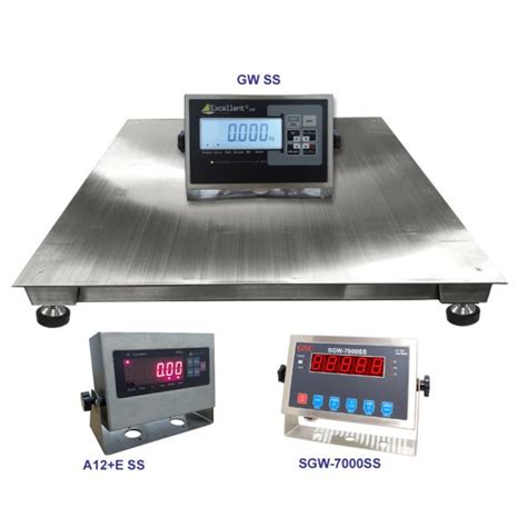 Stainless Steel Floor Scale - CV. Surya Putra Scale