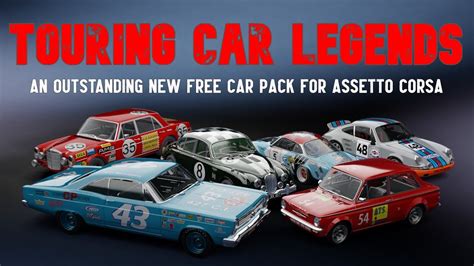 Touring Car Legends! Free Mod Pack for Assetto Corsa Preview - YouTube