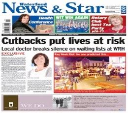 The Waterford News and Star epaper - Today's The Waterford News and Star Newspaper