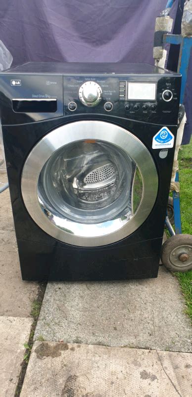 Lg black washer 9kg | in Crewe, Cheshire | Gumtree