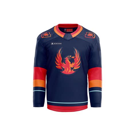 CVF Replica Dark Jersey | Coachella Valley Firebirds