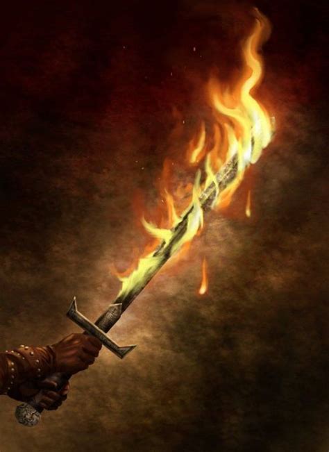 Flame Blade (spell) - The Authentic D&D Wiki