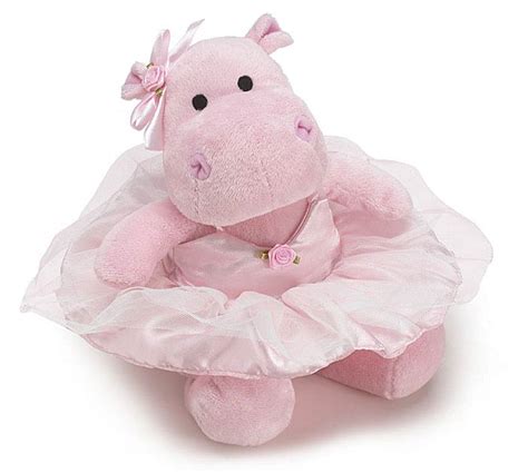 Plush Ballerina Hippo