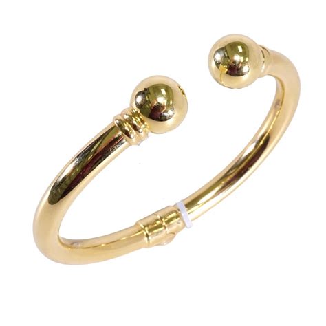 Ball Gold Bracelet 6mm 14k - Grimal Jewelry