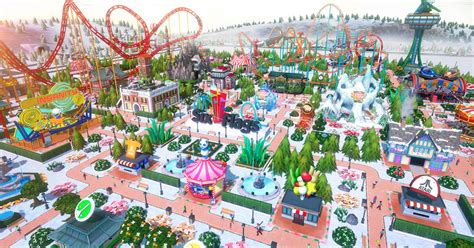 RCT Touch – Six Flags Holiday in the Park - RollerCoaster Tycoon - The Ultimate Theme park Sim