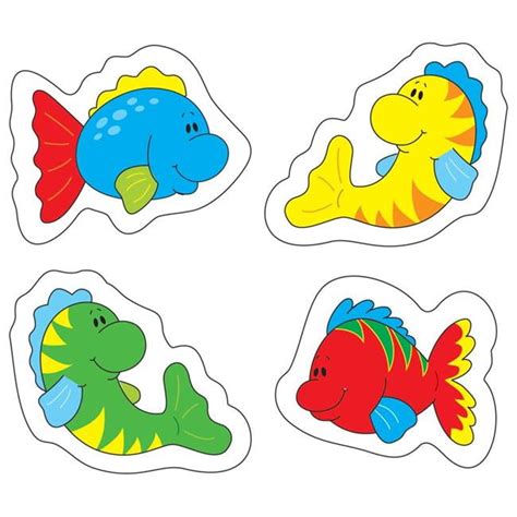 (12 Pk) Fish Stickers 144 Per Pk - Walmart.com