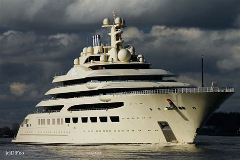 Mega yacht DILBAR - Photo by DiFooll — Luxury Yacht Charter & Superyacht News