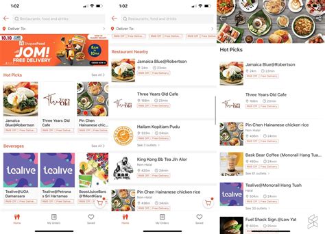 ShopeeFood: Shopee Malaysia challenges GrabFood and FoodPanda with its new food delivery service ...