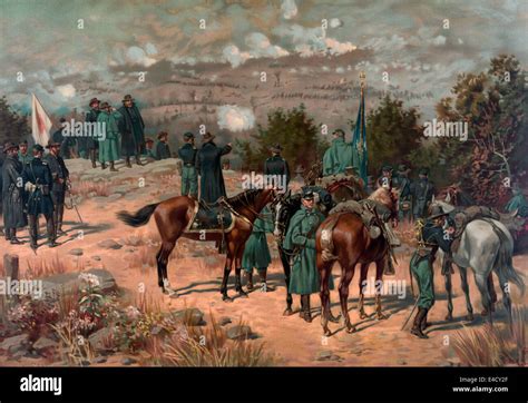 Battle of Chattanooga, USA Civil War Stock Photo - Alamy