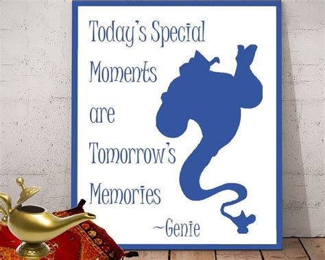 Disney Inspired Aladdin's Genie Quote Download | Genie quotes, Aladdin quotes, Disney quotes