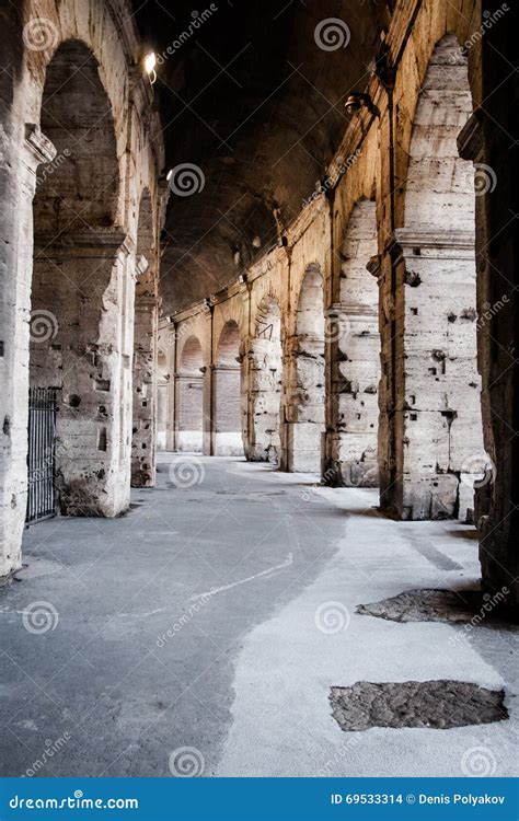 The Inner Arches of the Roman Colosseum Stock Photo - Image of cultures, locations: 69533314