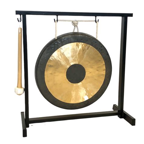 12” Chinese Chau Gong Set with Stand and Mallet