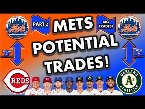 4 Potential METS TRADES! (Mets News/Mets Rumors/New York Mets/MLB/MLB ...