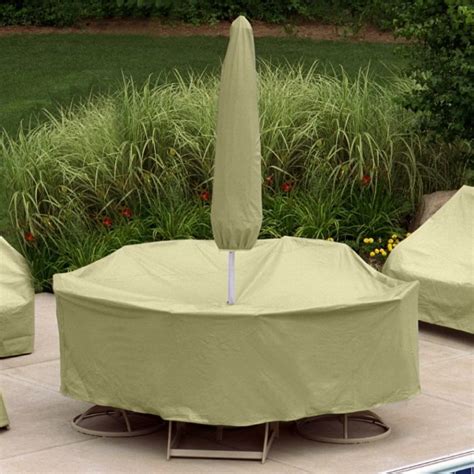 Patio Table Cover with Umbrella Hole