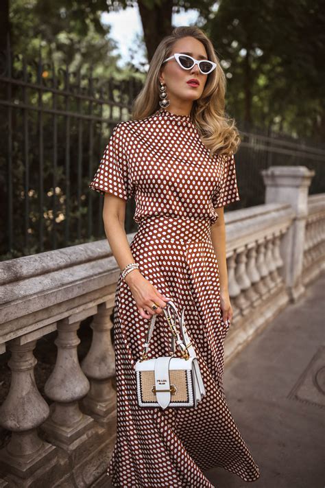 Pretty Woman Vibes: The Brown Polka Dot Set | MEMORANDUM | NYC Fashion & Lifestyle Blog for the ...