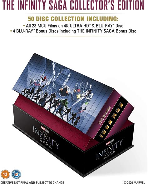 Marvel's 23-film "Infinity Saga" is getting a UK Collectors Edition 4K boxset release from ...