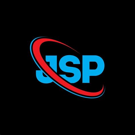 JSP logo. JSP letter. JSP letter logo design. Initials JSP logo linked ...