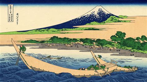 Hokusai, Landscape, Wood block Wallpapers HD / Desktop and Mobile Backgrounds