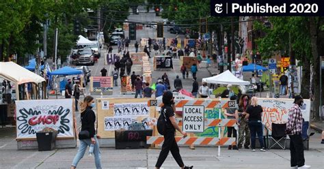 Shooting in Seattle Raises Worries; Video Catches Calif. Sign Vandals - The New York Times