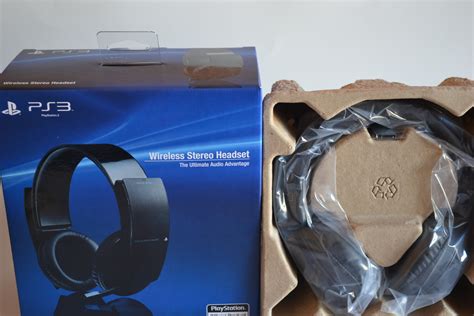 Official PS3 Wireless Stereo Headset Unboxing - Just Push Start