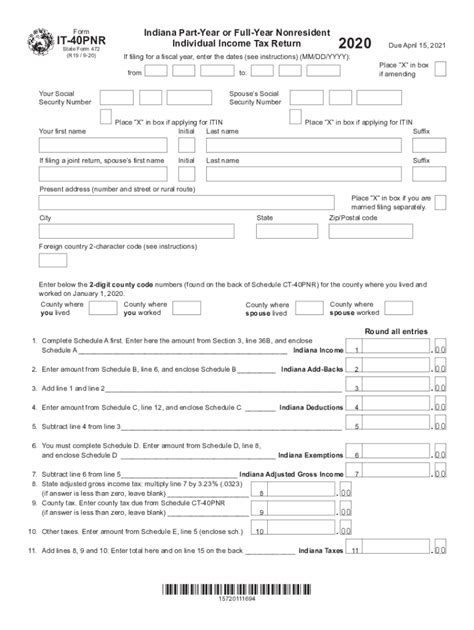 Tax S State of Indiana 2020-2024 Form - Fill Out and Sign Printable PDF ...