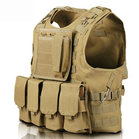 Aliexpress.com : Buy Tactical Vest Airsoft Molle Tactical Plate Carrier ...